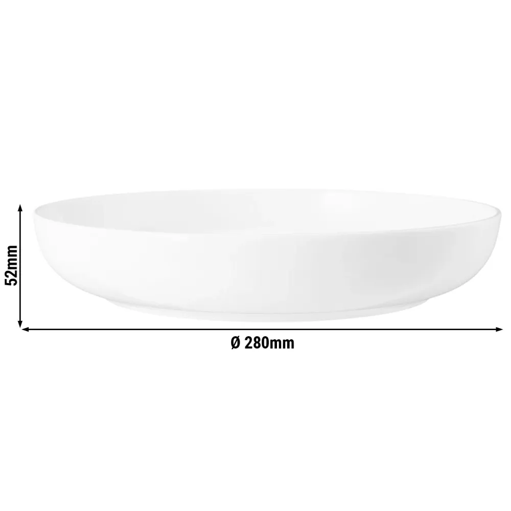 (2 stk.) SELTMANN WEIDEN | Foodbolle – Ø 280 mm – Hvit