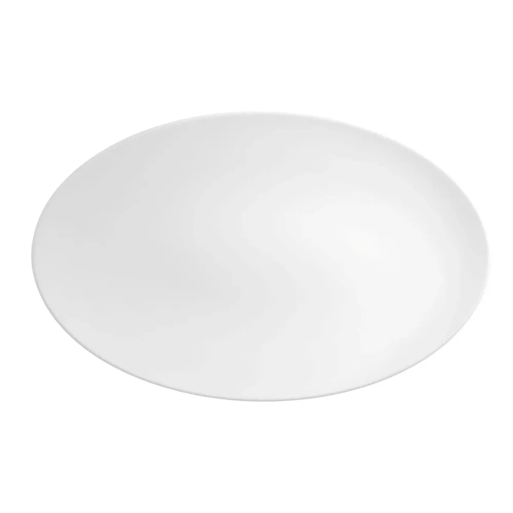 (2 stk.) SELTMANN WEIDEN | Oval tallerken – 400x255 mm – Hvit