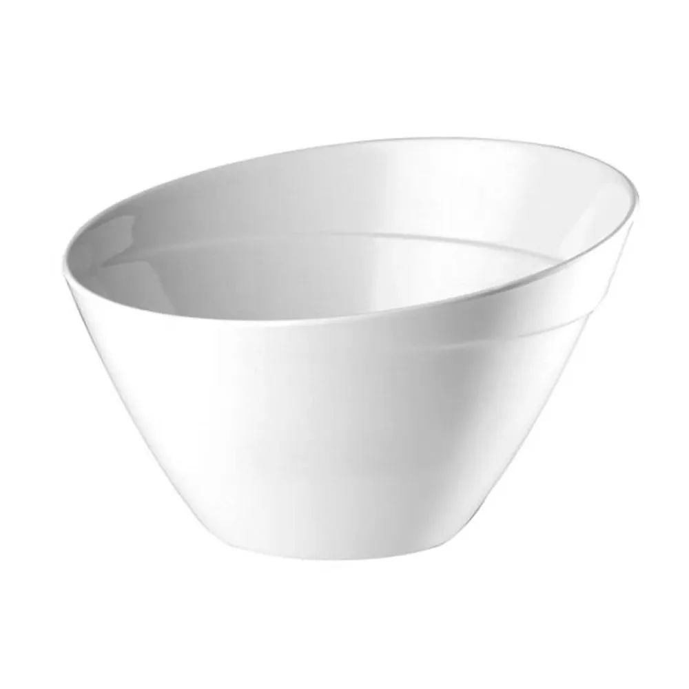 (6 stk.) Skål - BALANCE - Melamin - 5 liter - Ø 300 mm - Hvit