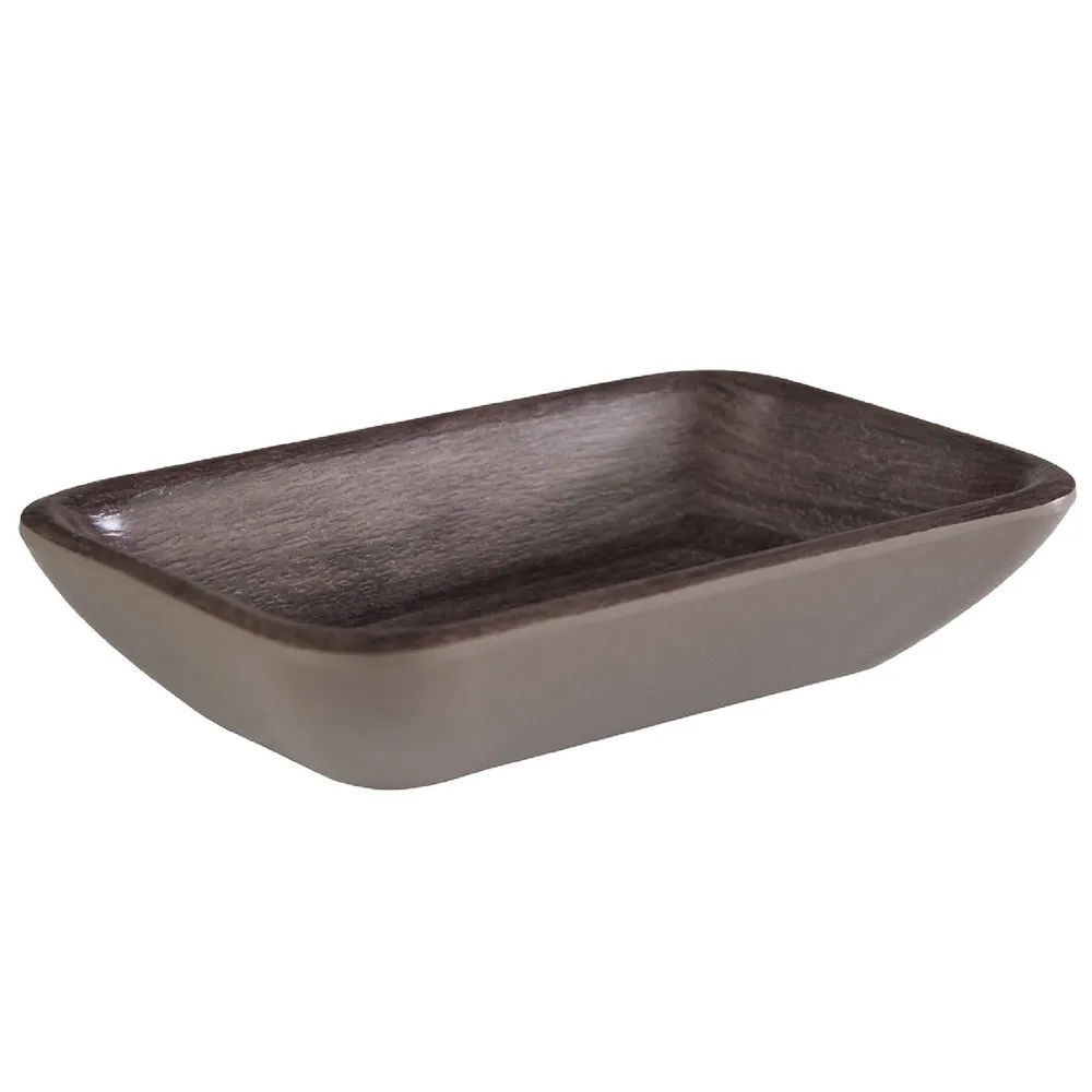 (20 stk.) Skål - EIK - Melamin - 0,1 liter - 115x70mm - Brun