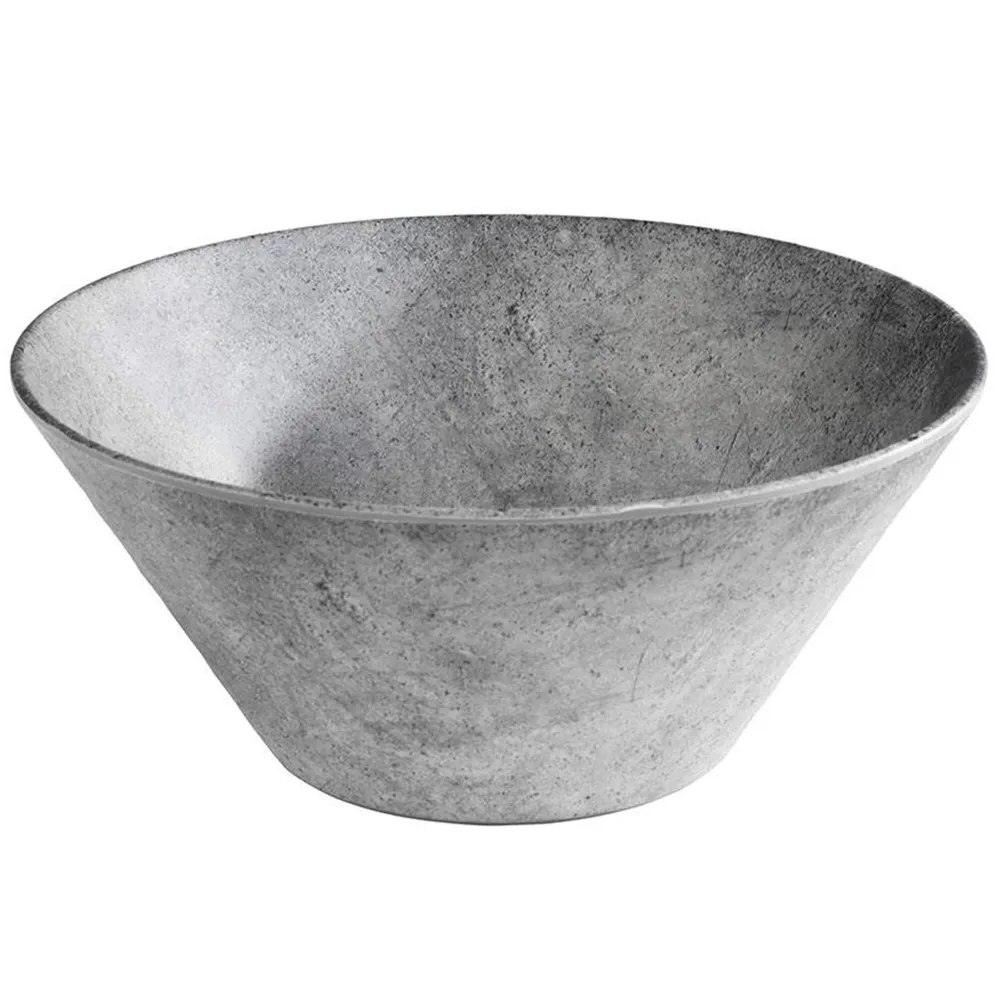 (6 stk.) Skål - ELEMENT - Melamin - 3 liter - Ø 280 mm - Grå