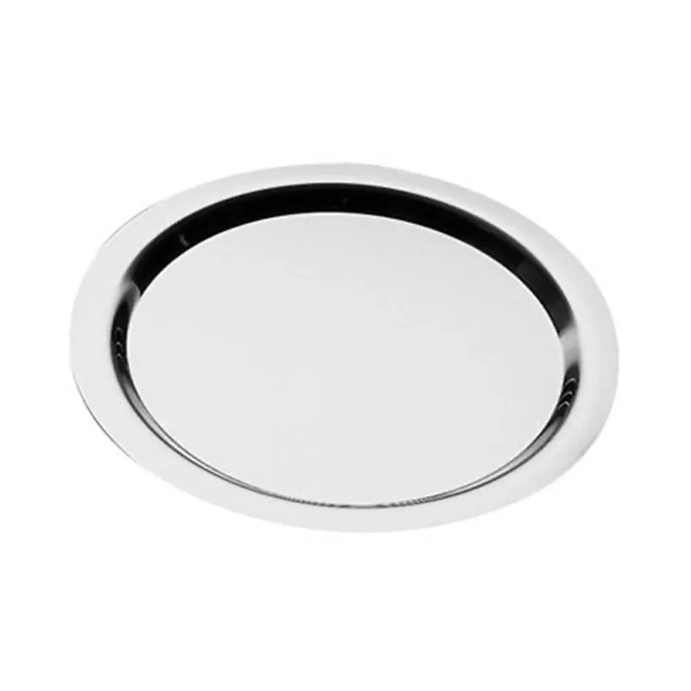(6 stk.) Skål - FINESSE - Rustfritt stål - Ø 320mm - Høyde: 12mm