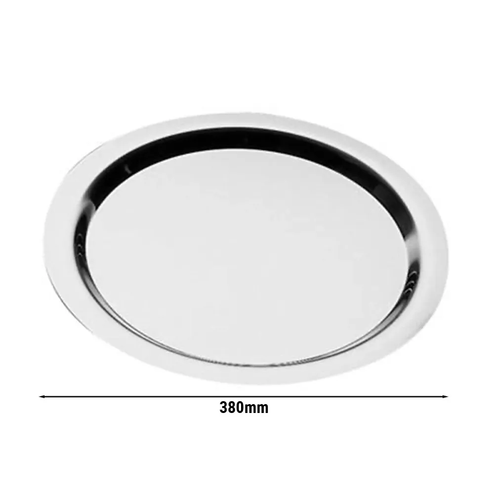 (6 stk.) Skål - FINESSE - Rustfritt stål - Ø 380 mm - Høyde: 20 mm