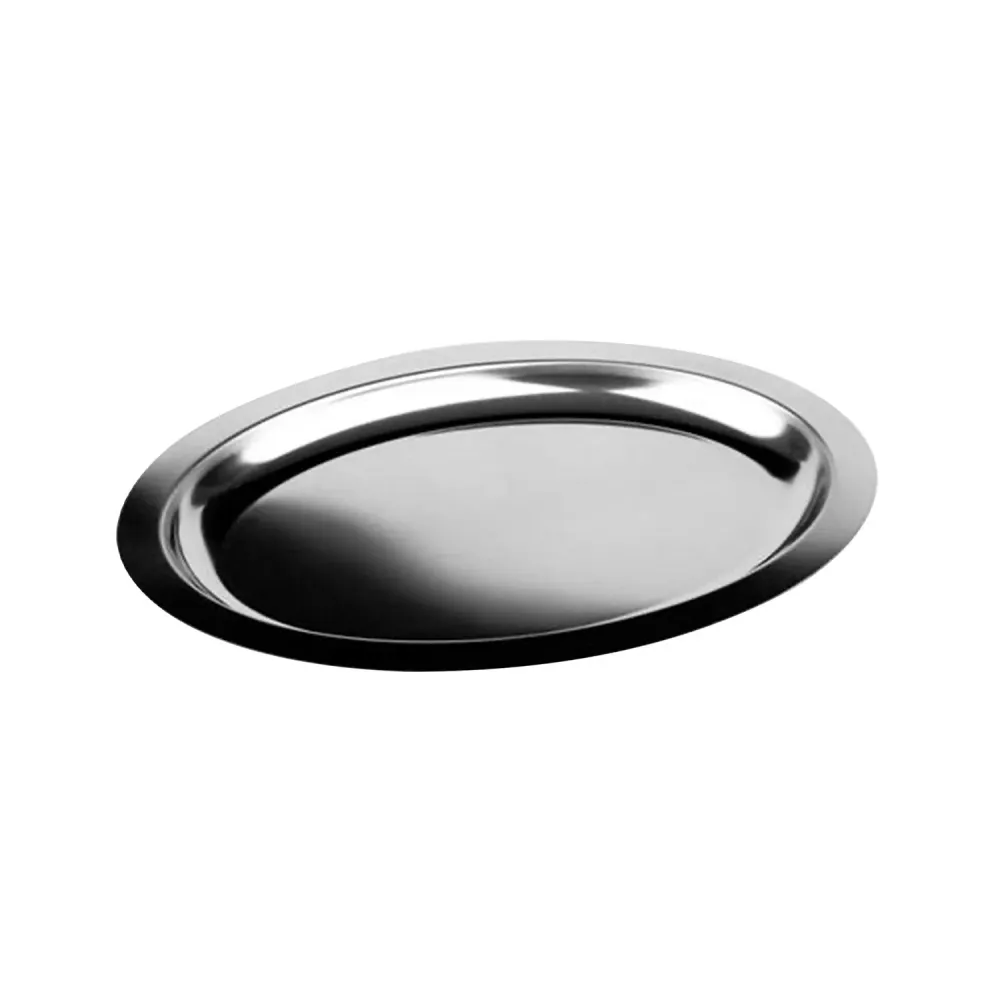(6 stk.) Skål - FINESSE - Rustfritt stål - 420x300mm - Høyde: 20mm