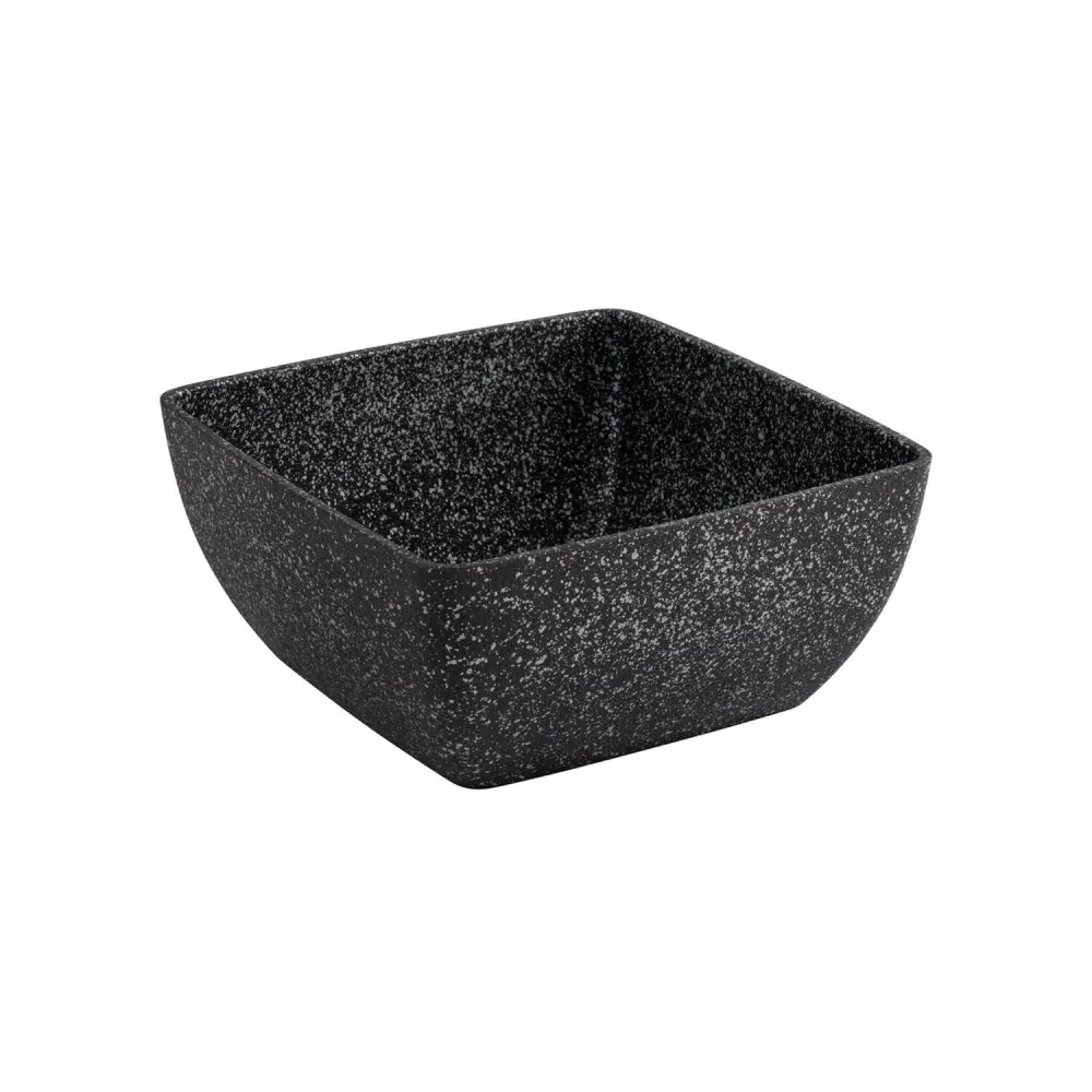 (6 stk.) Skål - FROSTFIRE - Aluminium - 1,5 liter - 190x190mm - Spettet grå