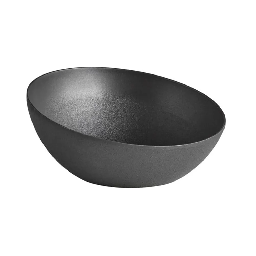 (6 stk.) Skål - FROSTFIRE - Aluminium - 1,9 liter - Ø 265 mm - Svart