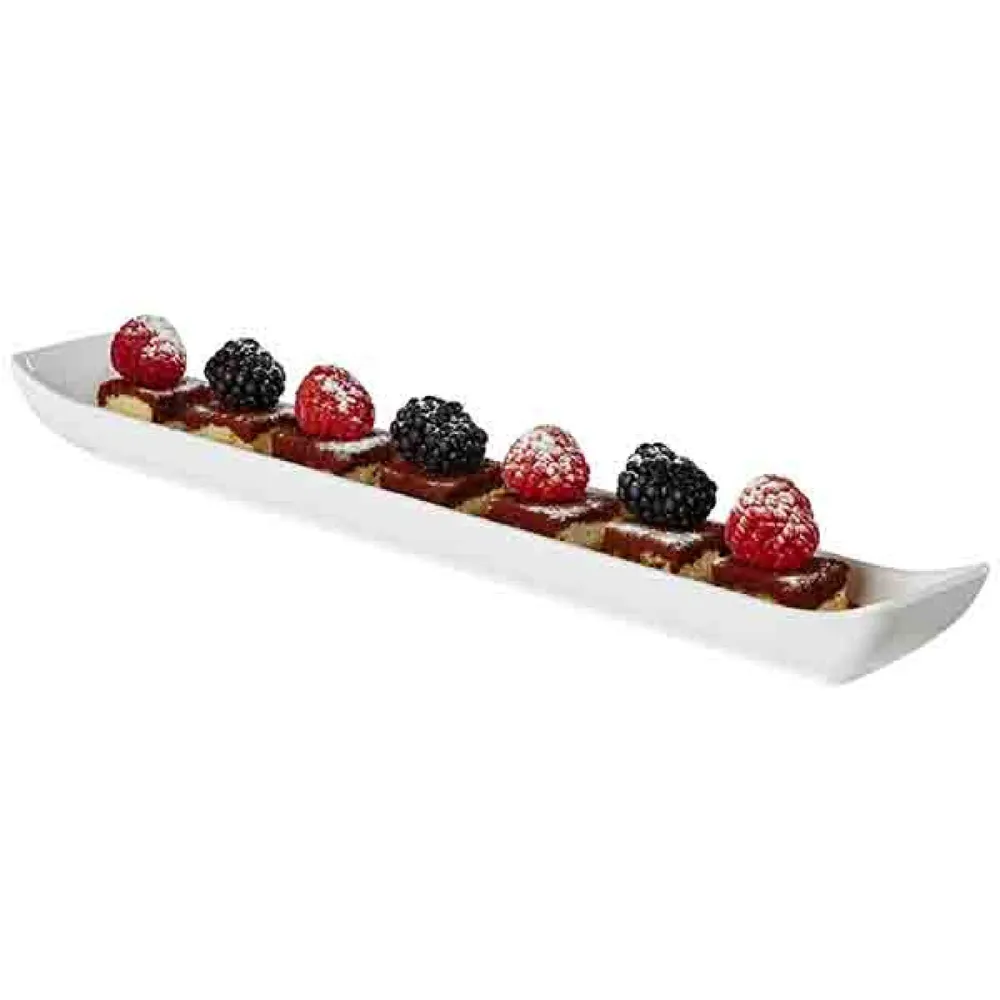 (10 stk.) Skål – MINI – Melamin – 0,2 liter – 350x45 mm – Hvit