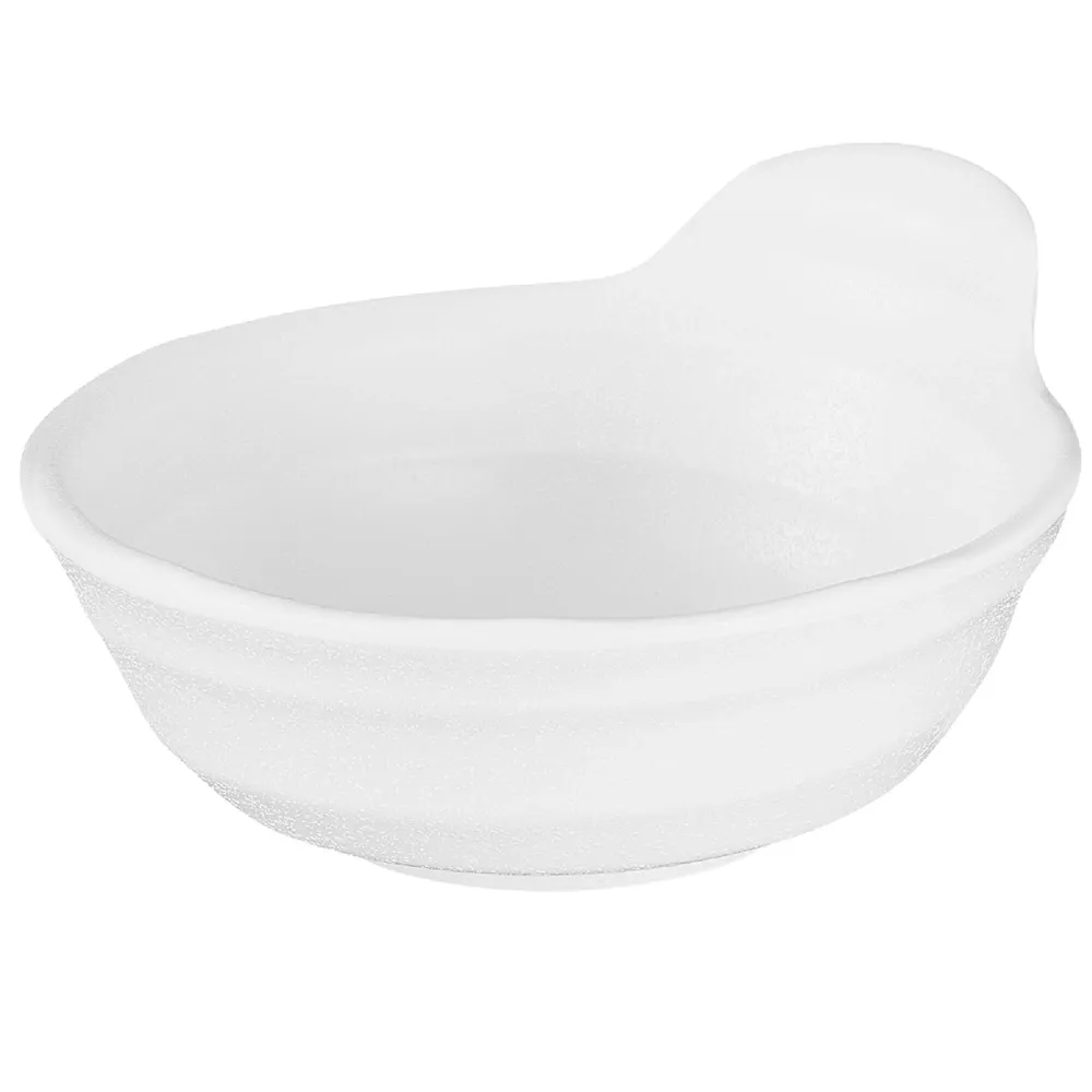 (6 stk.) Skål - ZEN - Melamin - 0,15 liter - Ø 115mm - Svart