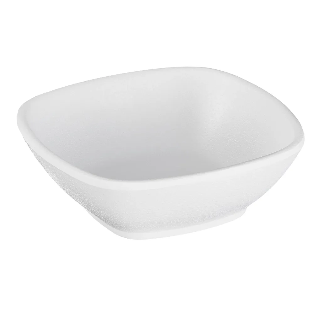 (6 stk.) Skål - ZEN - Melamin - 0,2 liter - 120x120mm - Hvit
