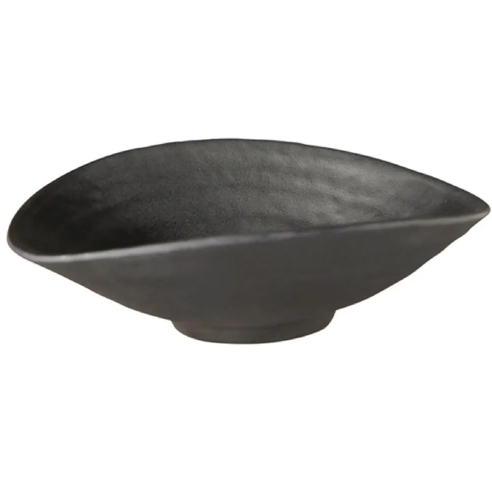 (6 stk.) Skål - ZEN - Melamin - 0,2 liter - 175x155mm - Svart