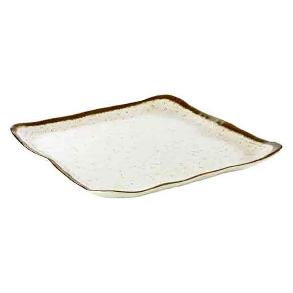 (6 stk.) Tallerken - STONE ART - Melamin - 330x325mm