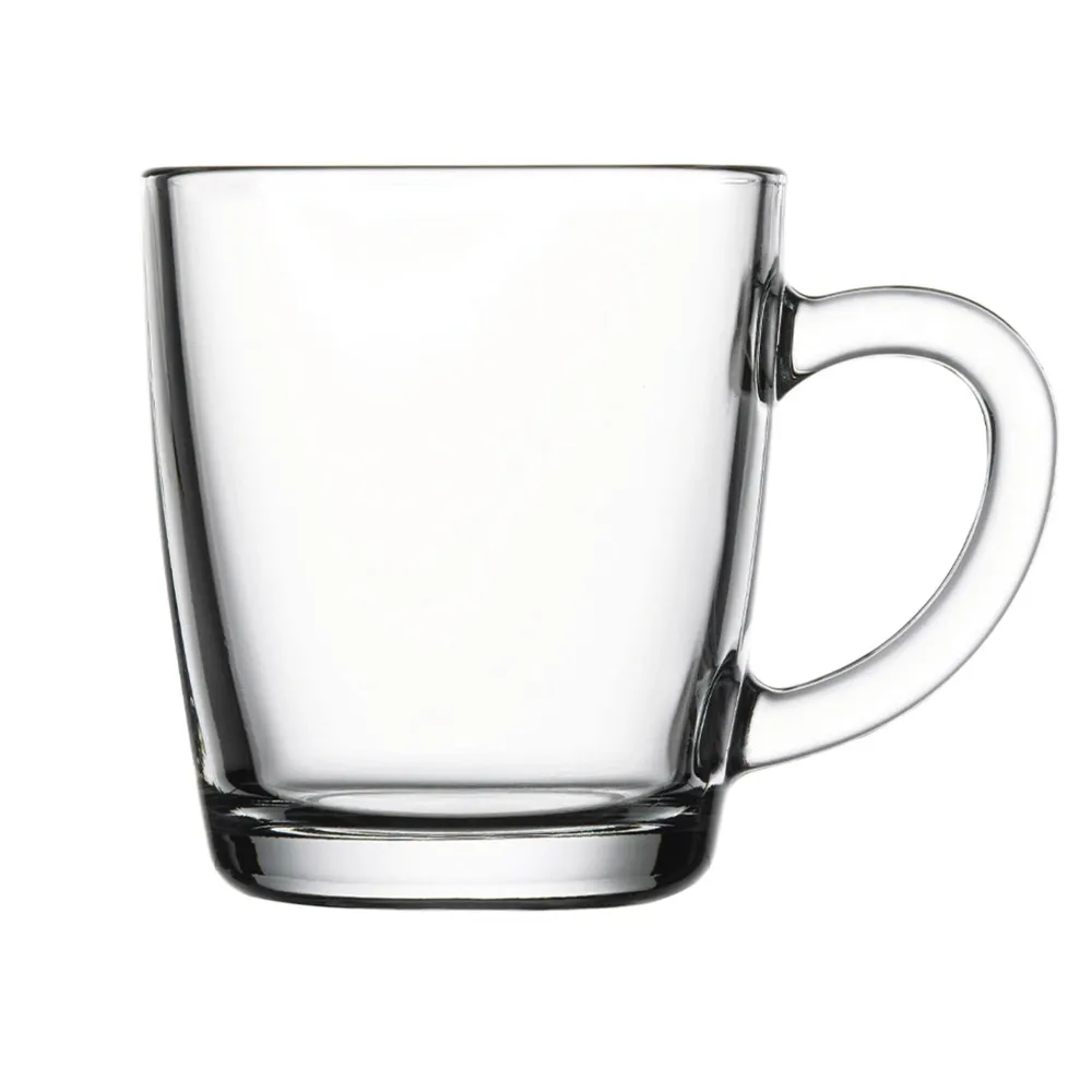 (24 stk.) Teglass med hank - AQUA - 340 ml