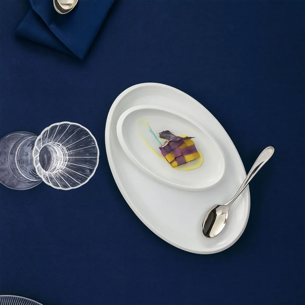 (6 stk.) WMF | SYNERGY - fat - oval - 290x160mm