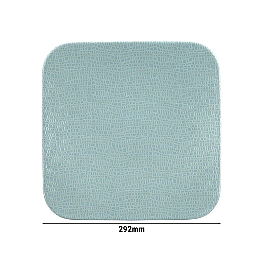 (4 Stykker) Seltmann Weiden - Coupe Flat tallerken Firkantet - 29 x 29 cm