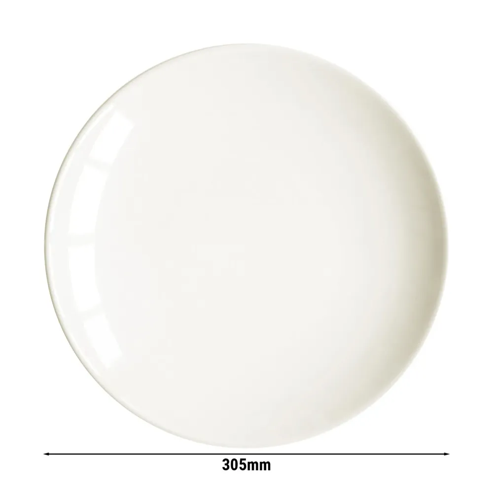 (6 Stykker) Seltmann Weiden - Coupe Flat tallerken - 30 cm