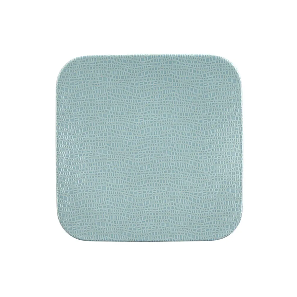 (6 Stykker) Seltmann Weiden - Coupe Flat tallerken Firkantet - 26 x 26 cm