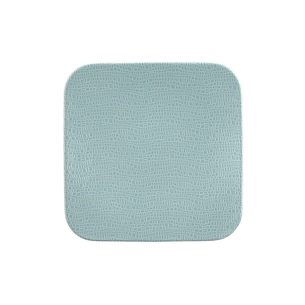 (6 Stykker) Seltmann Weiden - Coupe Flat tallerken Firkantet - 22 x 22 cm