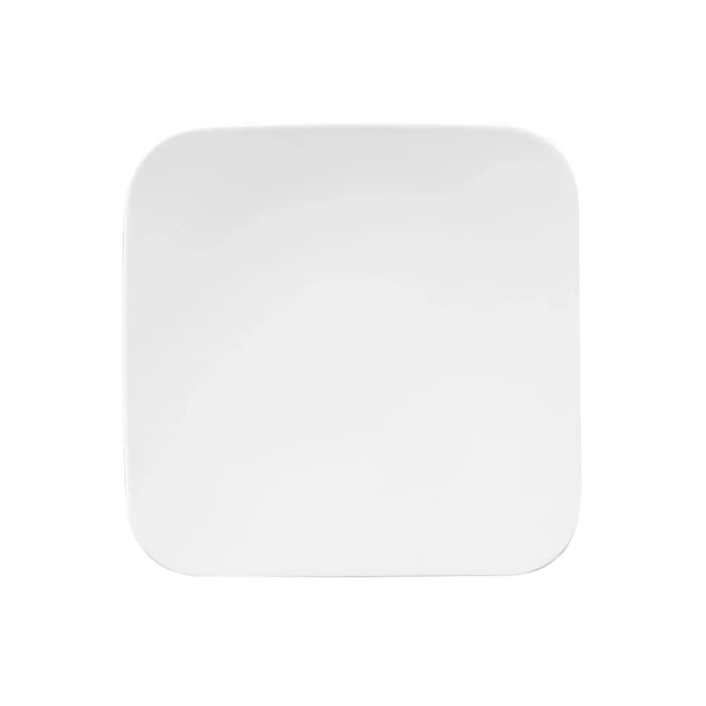 (6 Stykker) Seltmann Weiden - Coupe Flat tallerken Firkantet - 22 x 22 cm