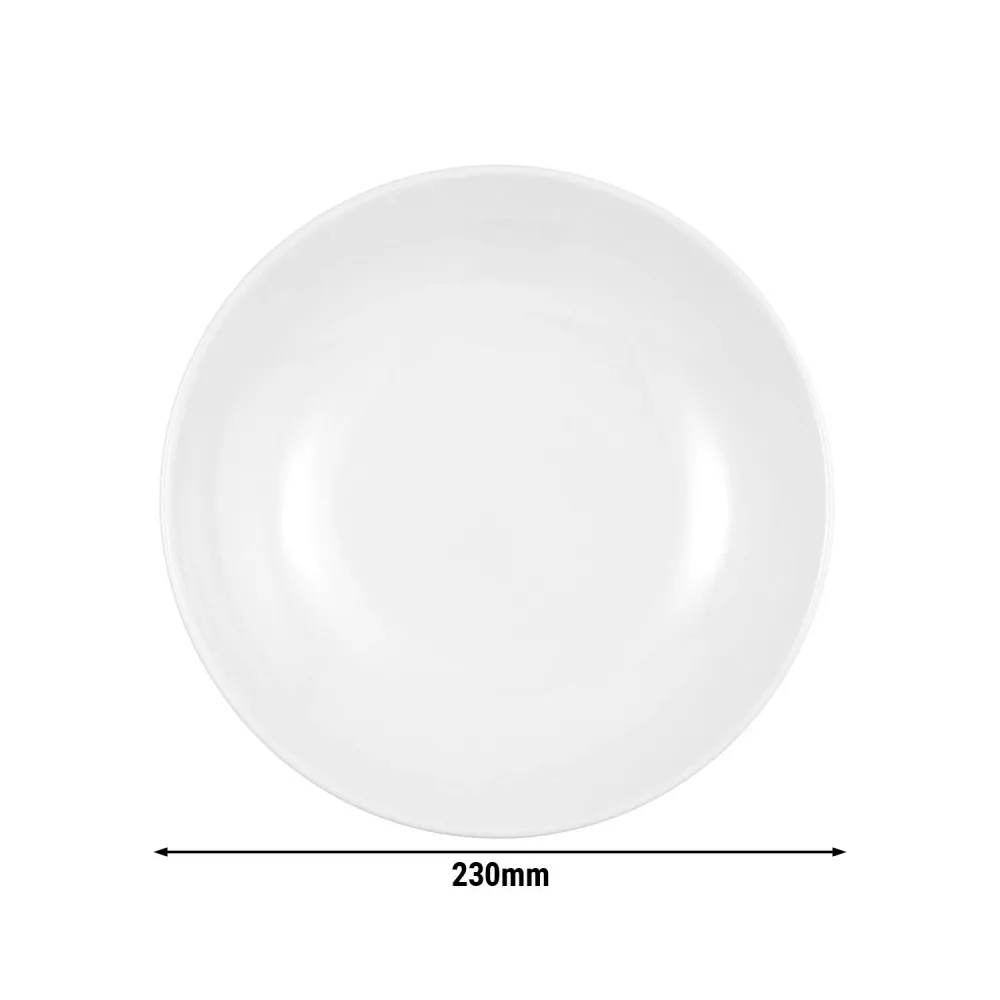 (6 Stykker) Seltmann Weiden - Dyp tallerken rundt - Ø 23 cm