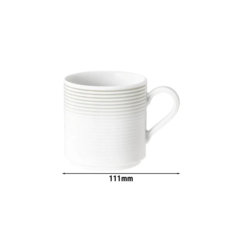 (6 Stykker) Seltmann Weiden - Kopp med Håndtak - 0,28 Liter