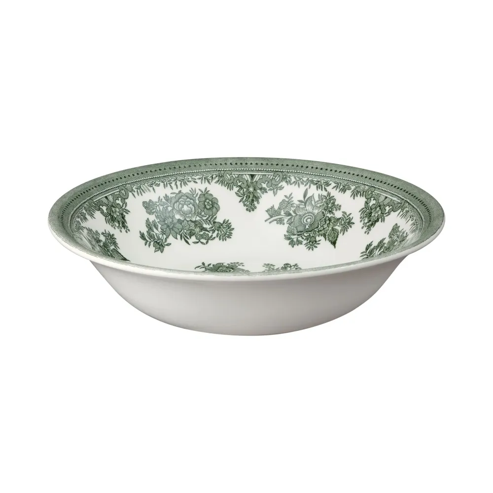 Suppetallerken 21cm - Green asiatic pheasants