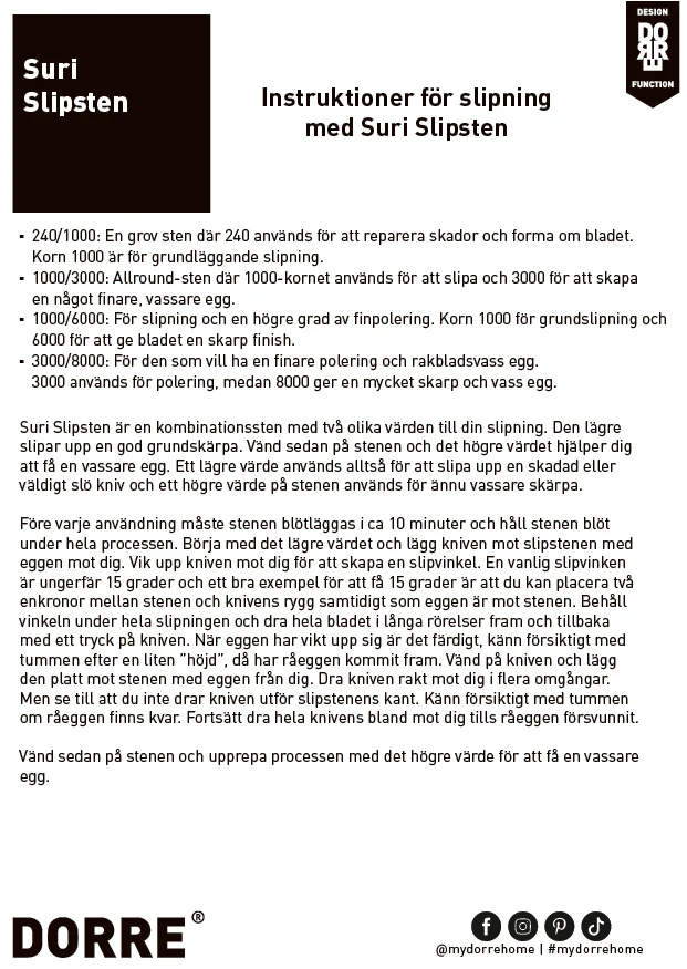 Suri Slipsten 3000/8000
