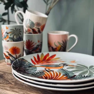 Tallerken 26cm - Boho mix