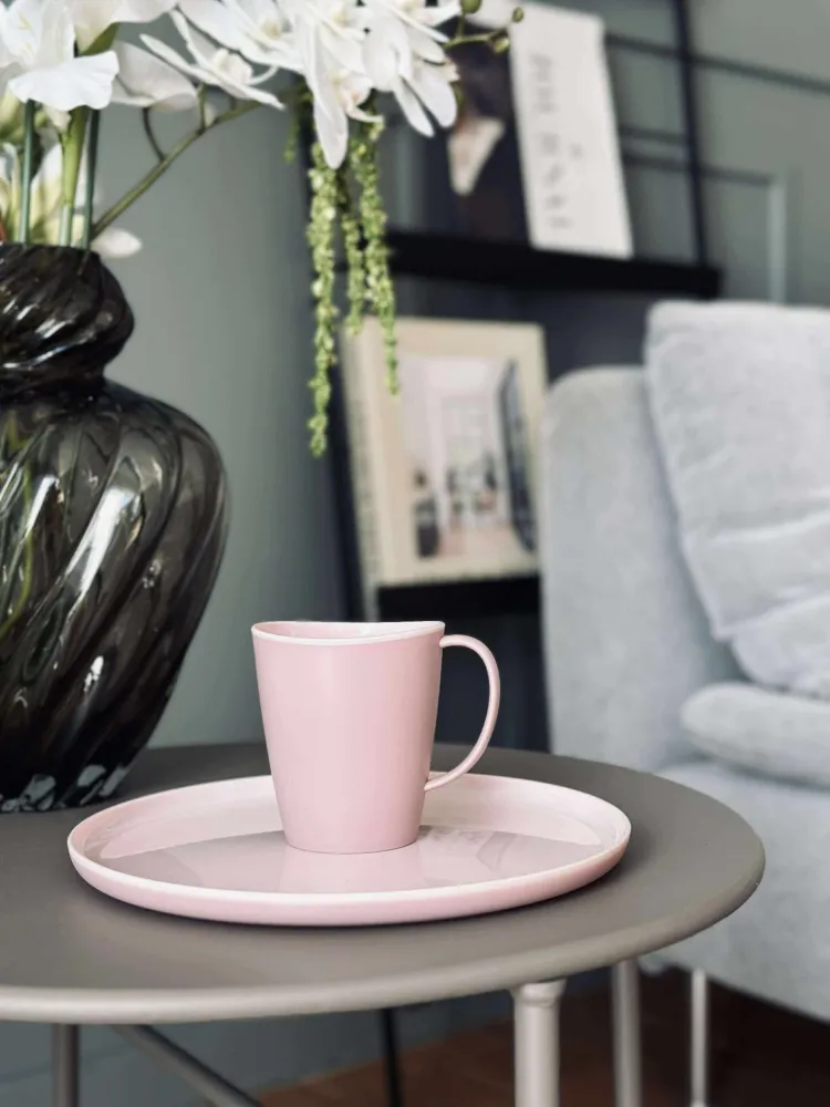 Tallerken Minna - Rosa