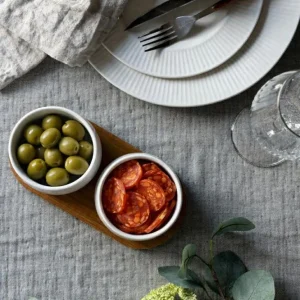Tapas - 2 skåler og fat