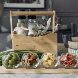 Tapas - 4 skåler og fat