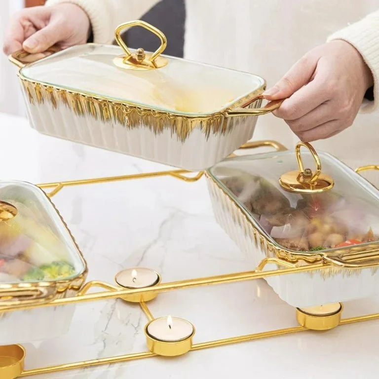 Keramisk Chafing Dish