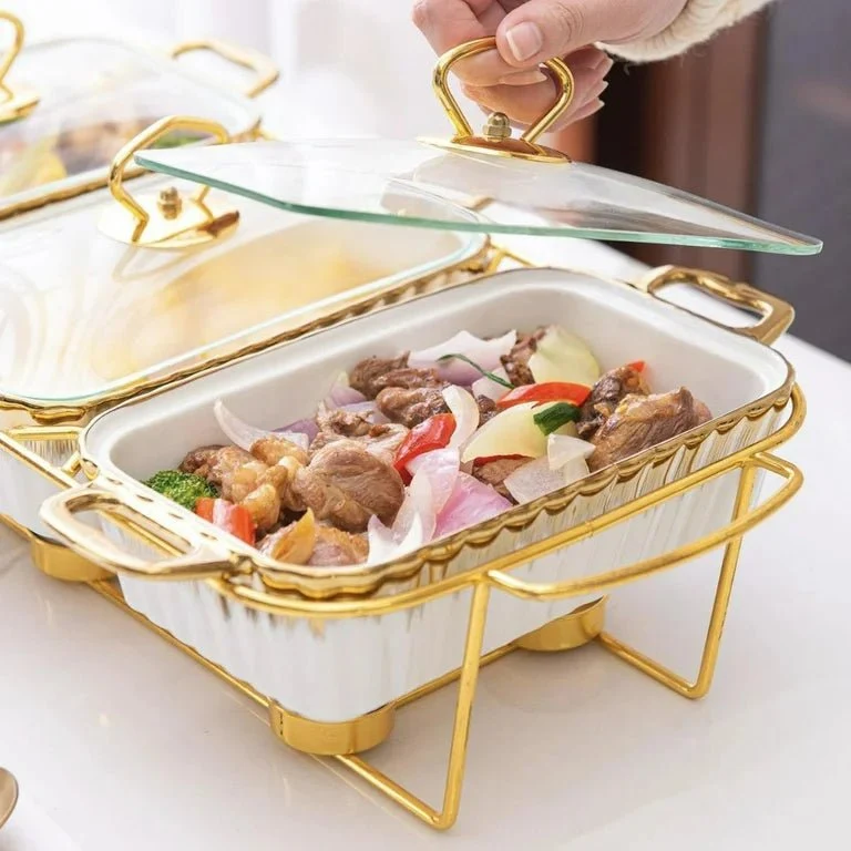 Keramisk Chafing Dish
