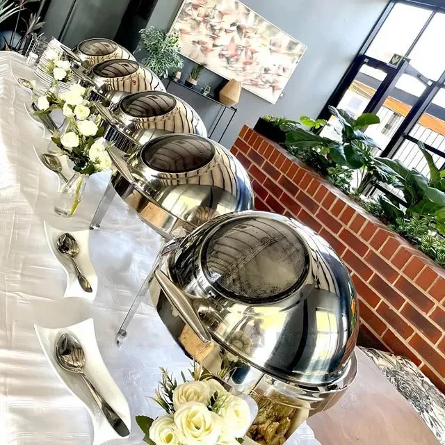 6L Rund chafing dish/ Varmefat