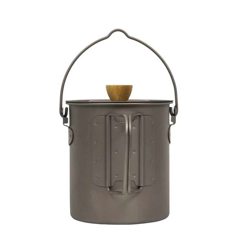 CUMA GEAR Titanium Hang Pot med Kaffe Filter Stempel - 750 ml