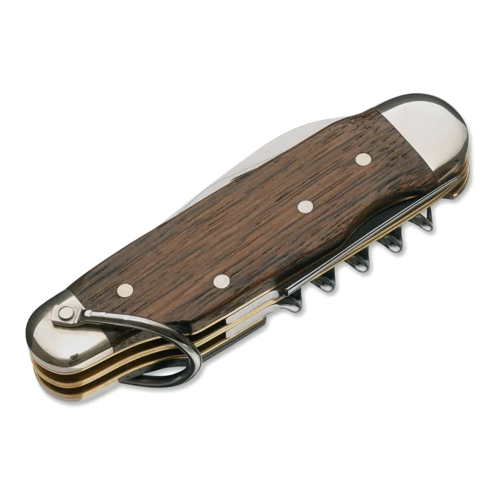 Böker Manufaktur Solingen Camp Knife Smoked Oak