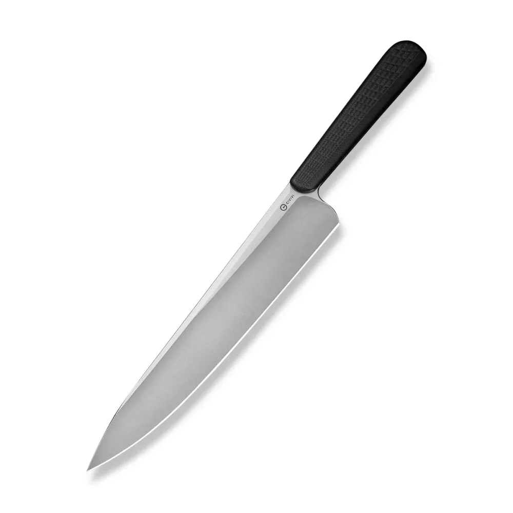 Civivi Cibus, Milled Black G10 / Satin Finished