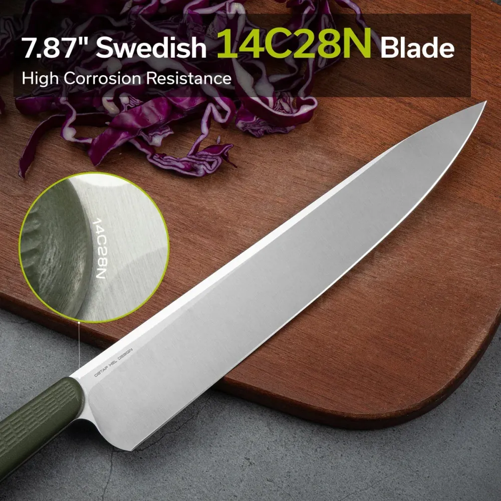 Civivi Cibus, Milled OD Green G10 / Satin Finished