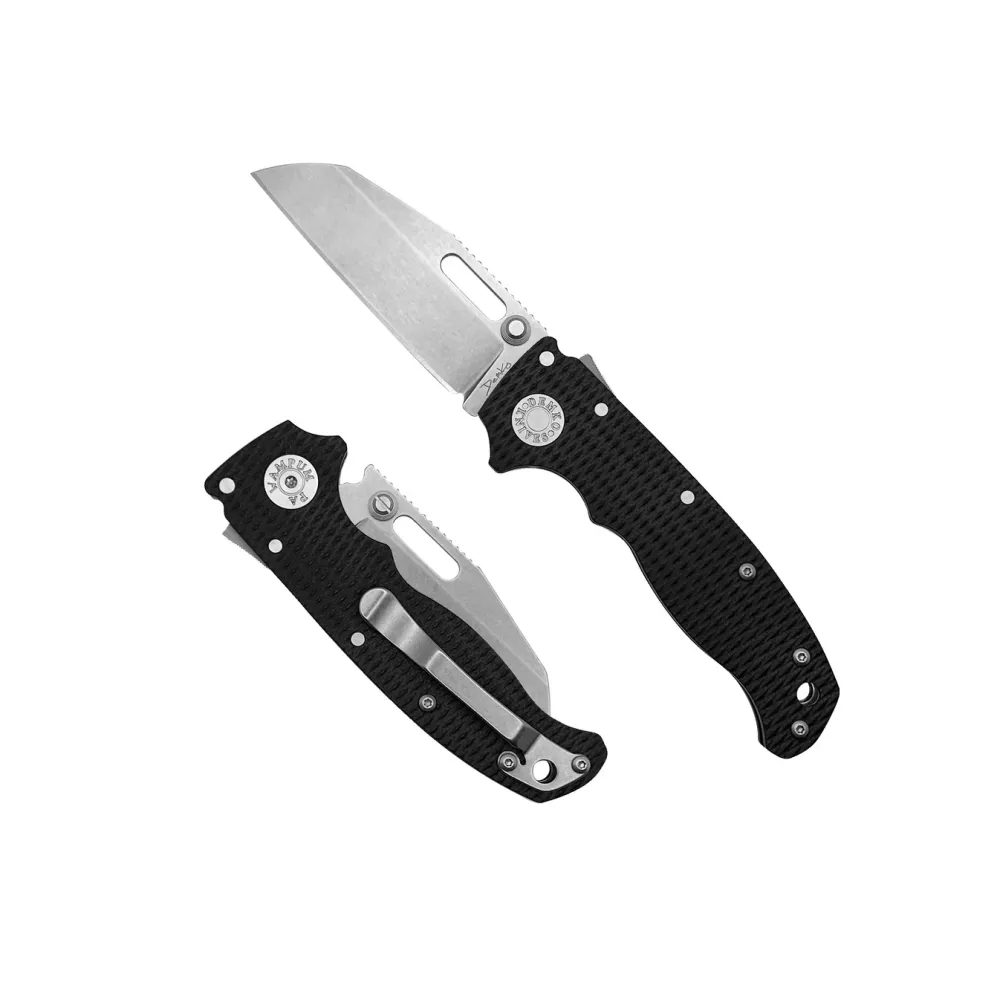 Demko Knives AD20.5 - 20CV - Black G10, Shark Foot