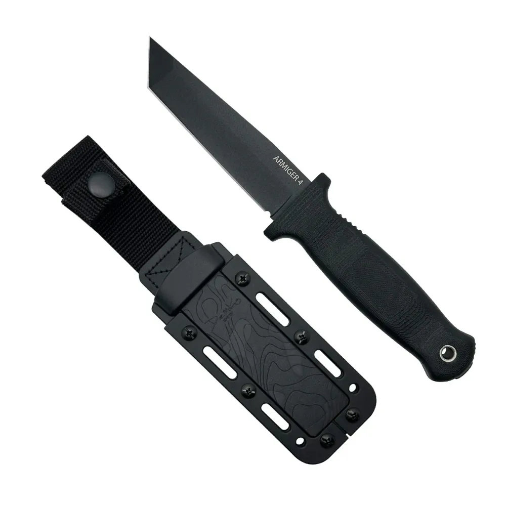 Demko Knives Armiger® 4 - Tanto, Black