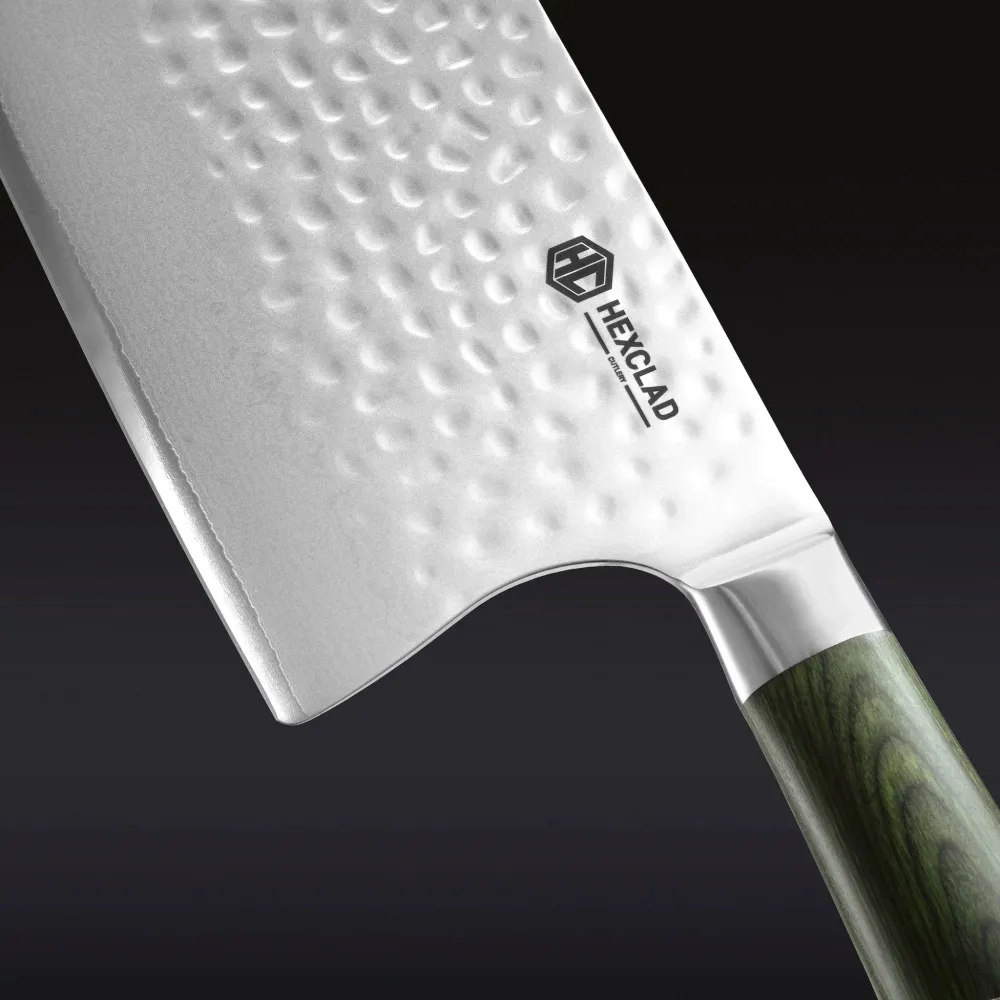 HEXCLAD Kinesisk Kokkekniv 18 cm Damask