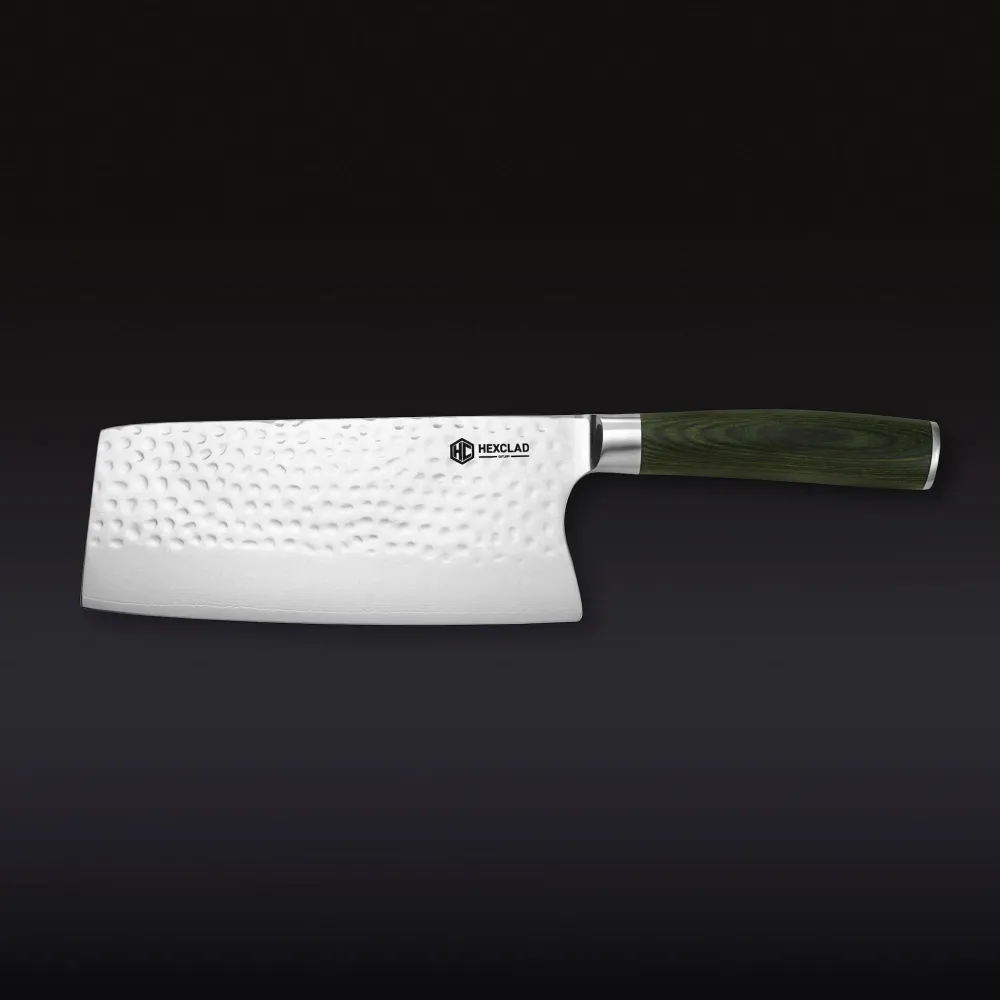 HEXCLAD Kinesisk Kokkekniv 18 cm Damask
