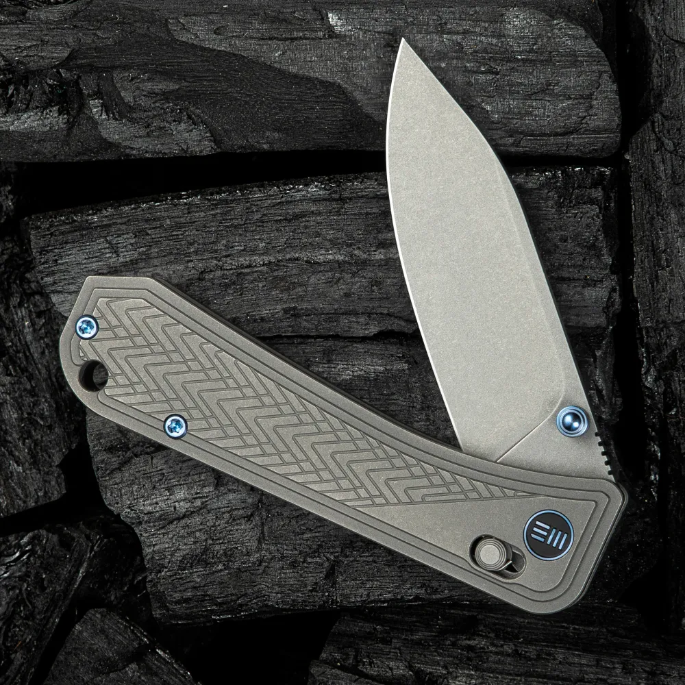 WEKNIFE Bougie Banter, Upscale Art Deco Gray Titanium / Gray Stonewashed