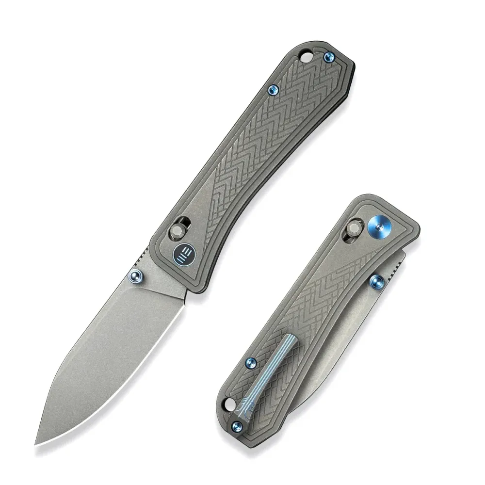 WEKNIFE Bougie Banter, Upscale Art Deco Gray Titanium / Gray Stonewashed