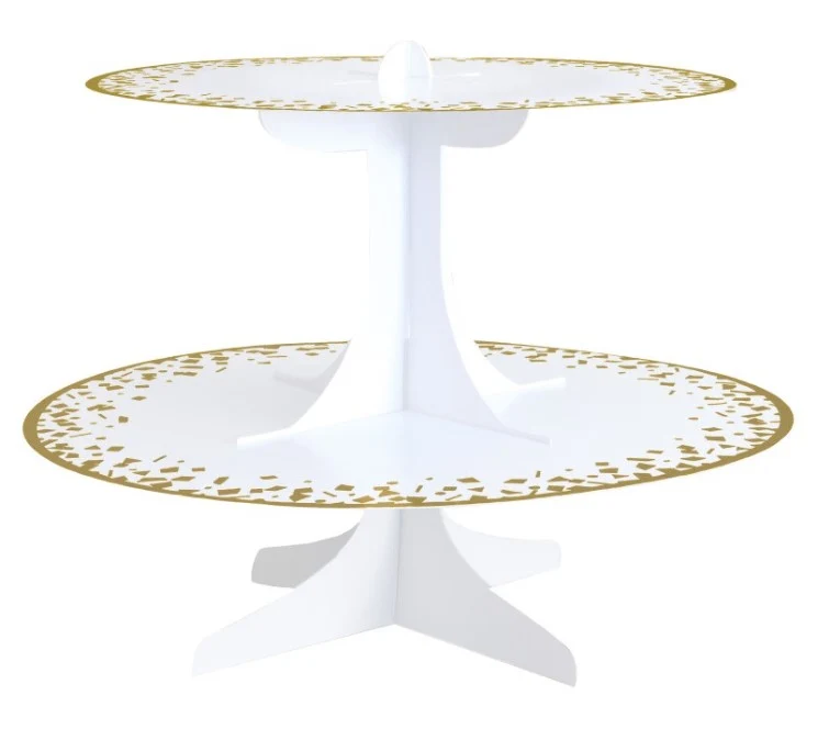 Cupcakestativ i papp -Gull-