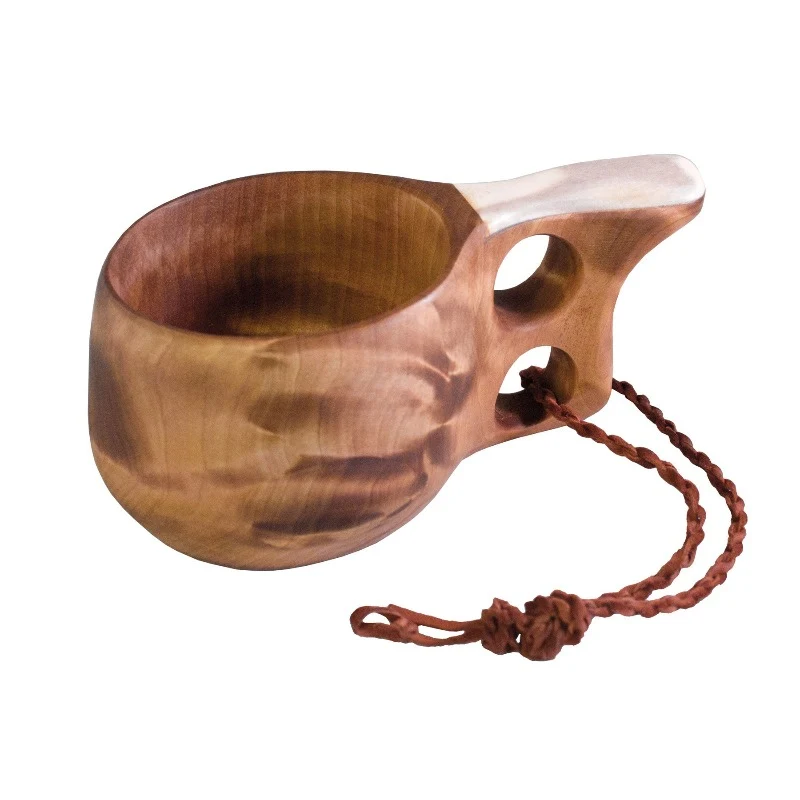 Trækopp/ Kuksa med reinsdyrtak / gevir - Stabilotherm
