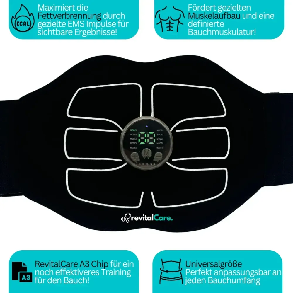 Kraftig EMS-magnettrener mage – CorePulse