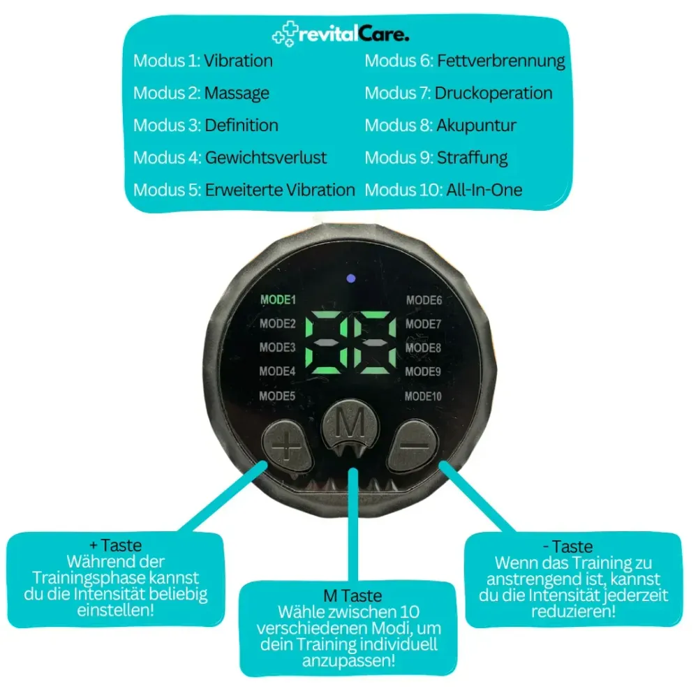 Kraftig EMS-magnettrener mage – CorePulse