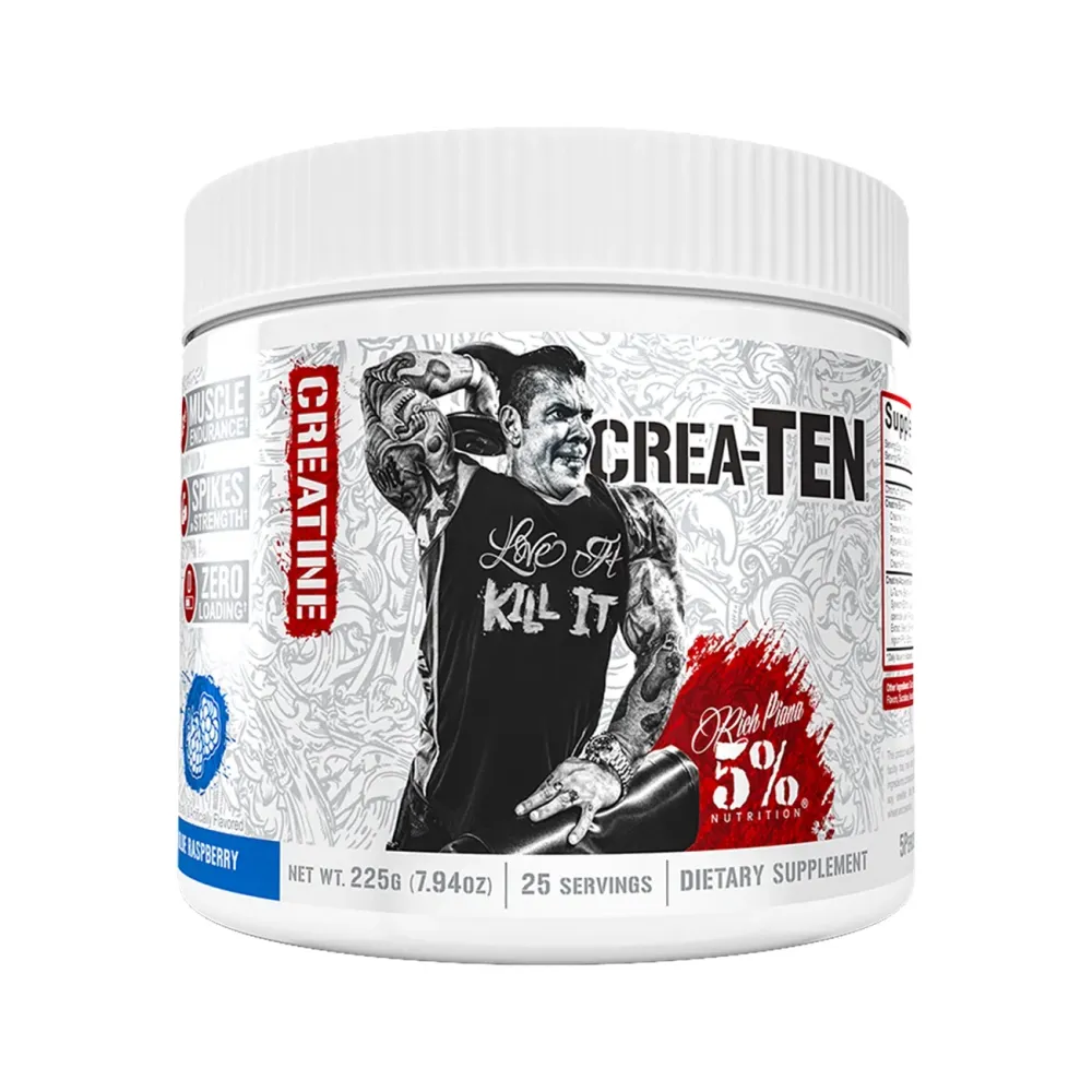 5% Nutrition Crea-TEN - 231 g - Blue Raspberry
