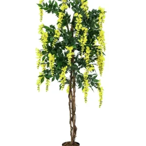 Kunstig Bløregn (Gul, 150cm)
