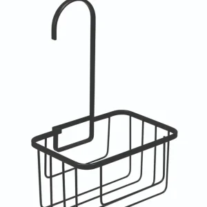 Dusjhylle med krok dusjstang - Svart